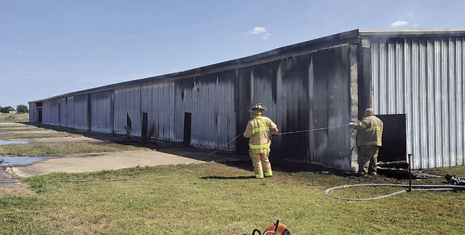 Caddo Mills airport fire